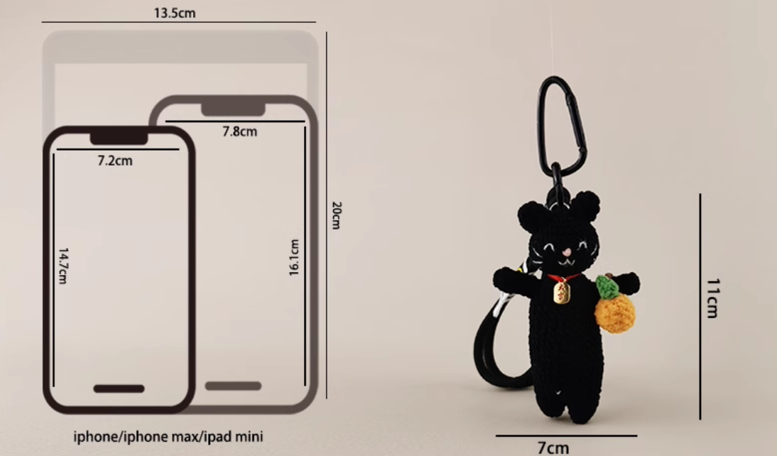 Gatto Nero Cat Doll