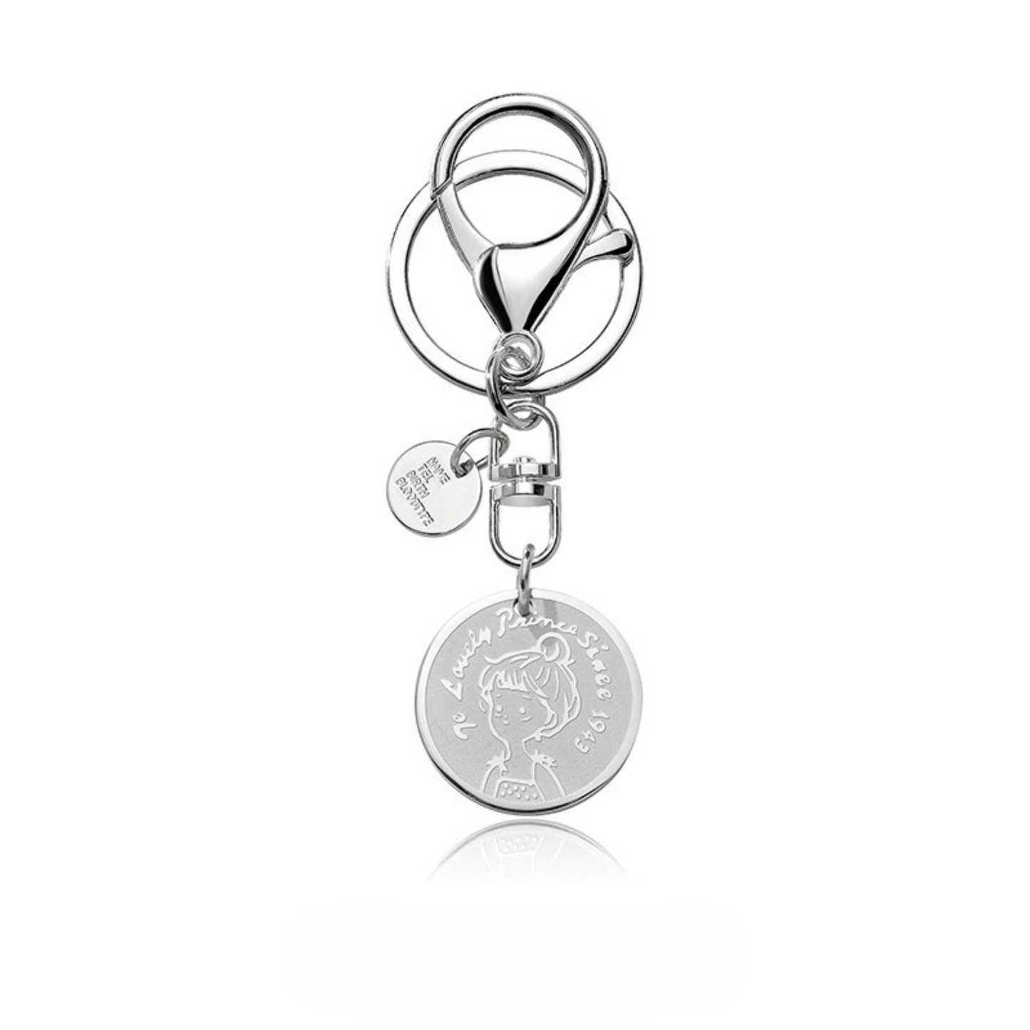 Prince and Princess Keychain