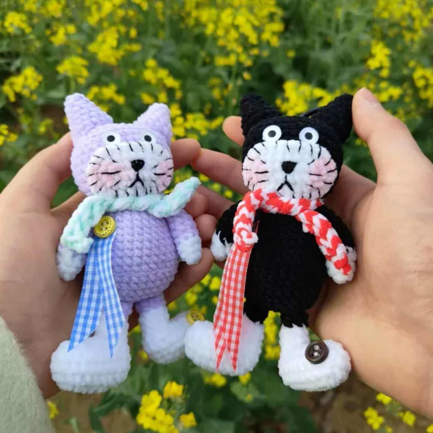 Silly Cat Plush Doll: The purr-fect addition to your collection!