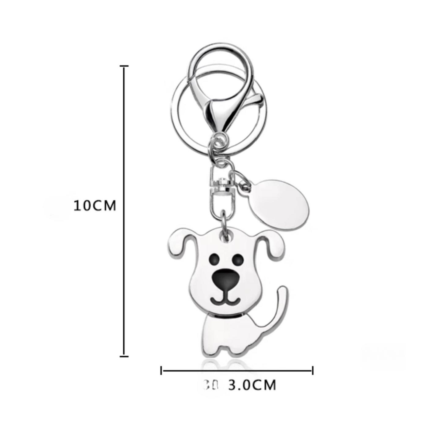 Puppy & Cat Keychain