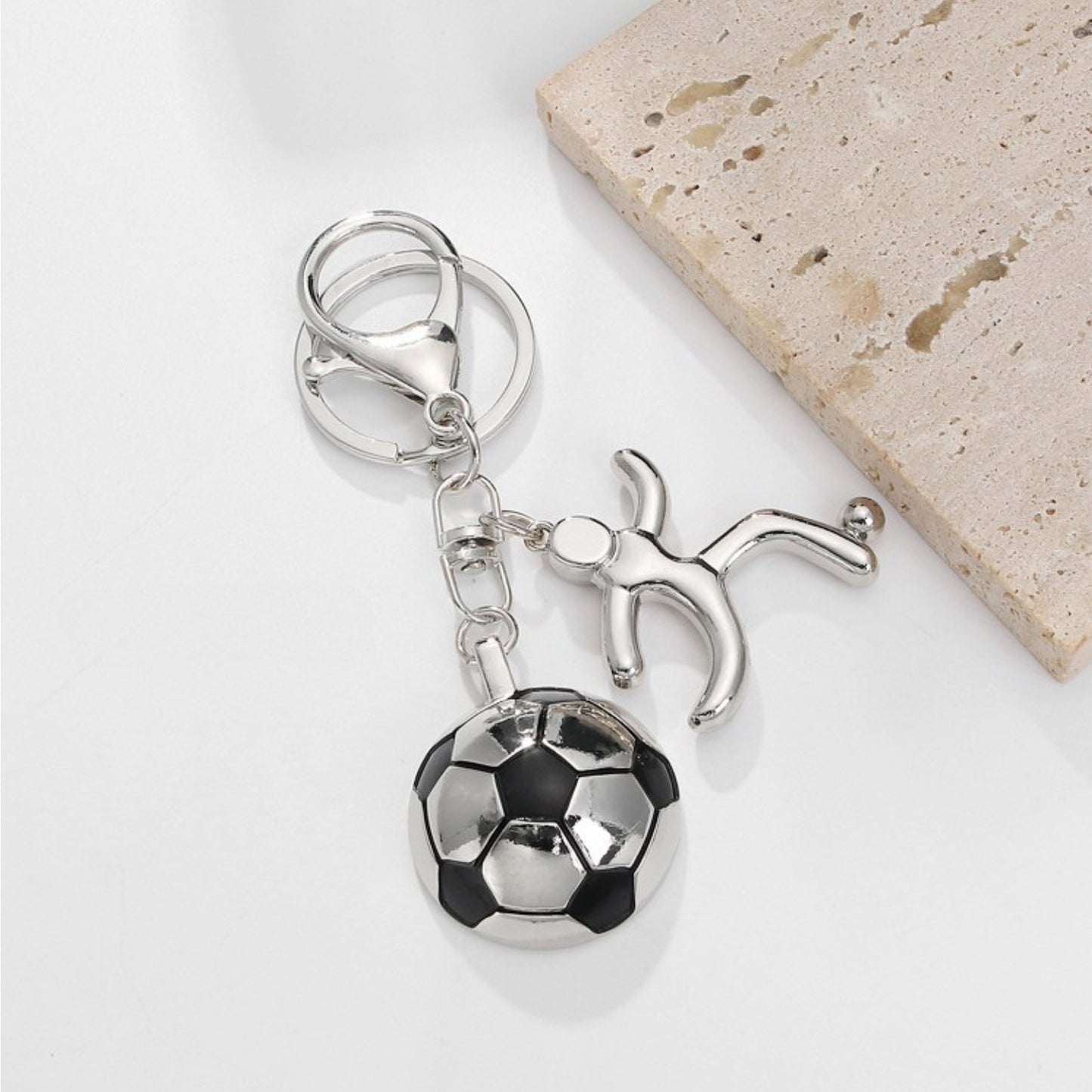 Kicker Soccer Keychain