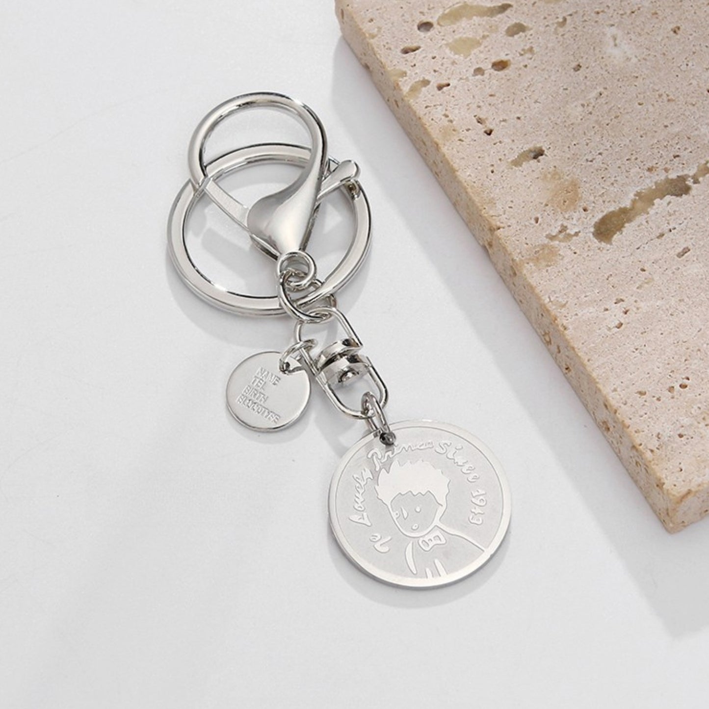 Prince and Princess Keychain