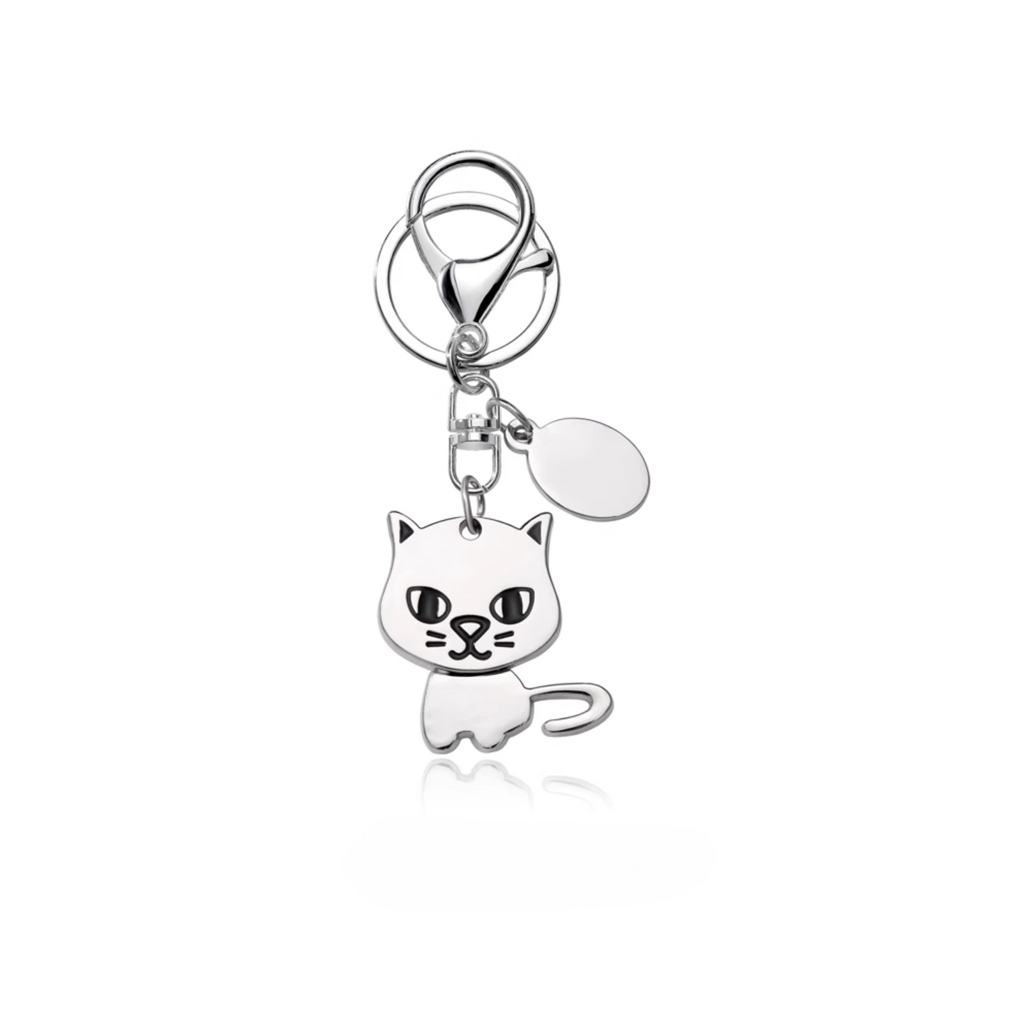 Puppy & Cat Keychain