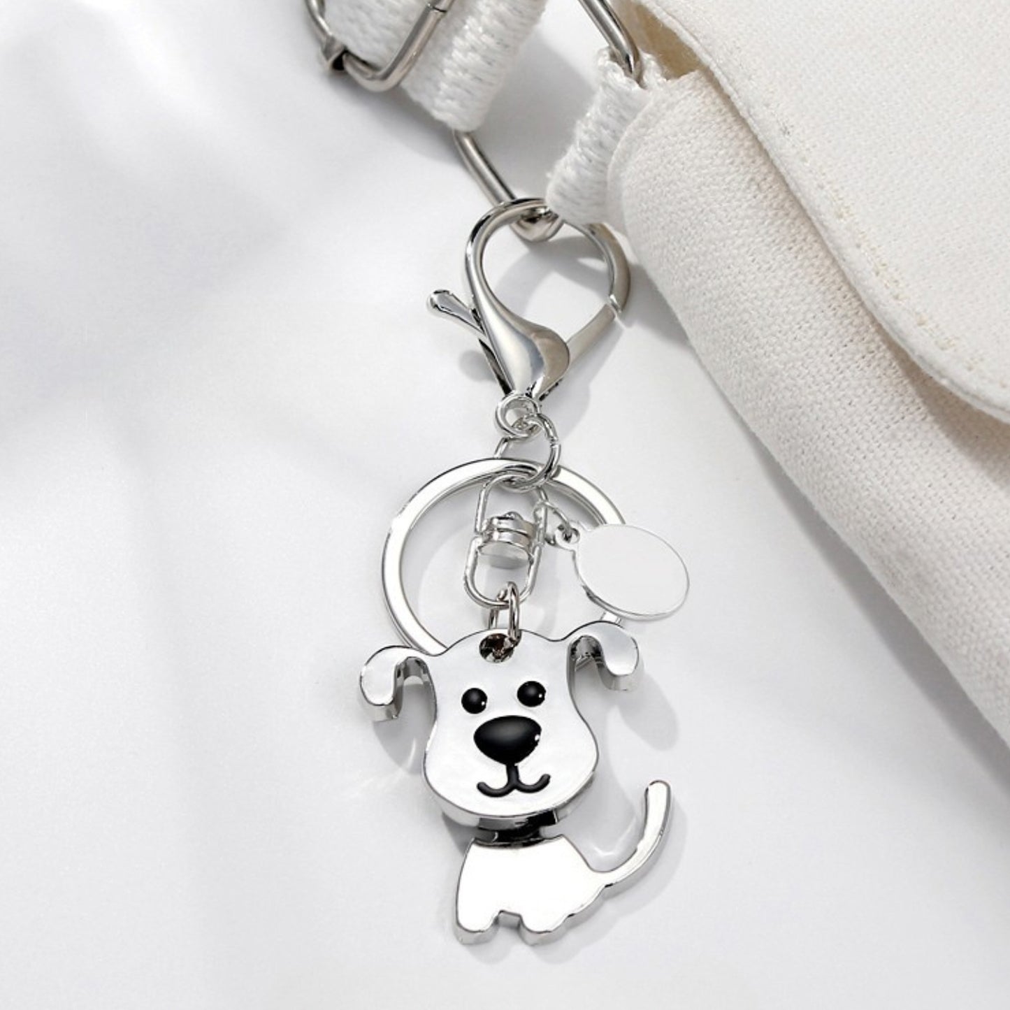 Puppy & Cat Keychain