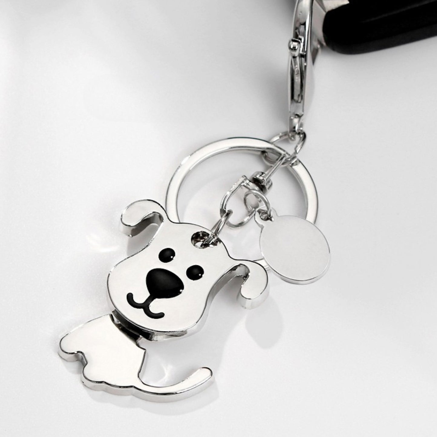 Puppy & Cat Keychain