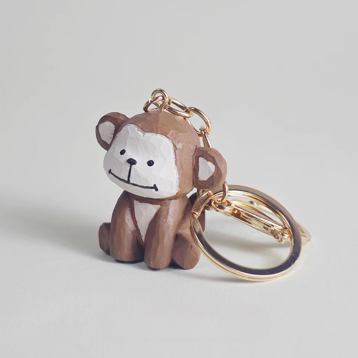 Monkey keychain