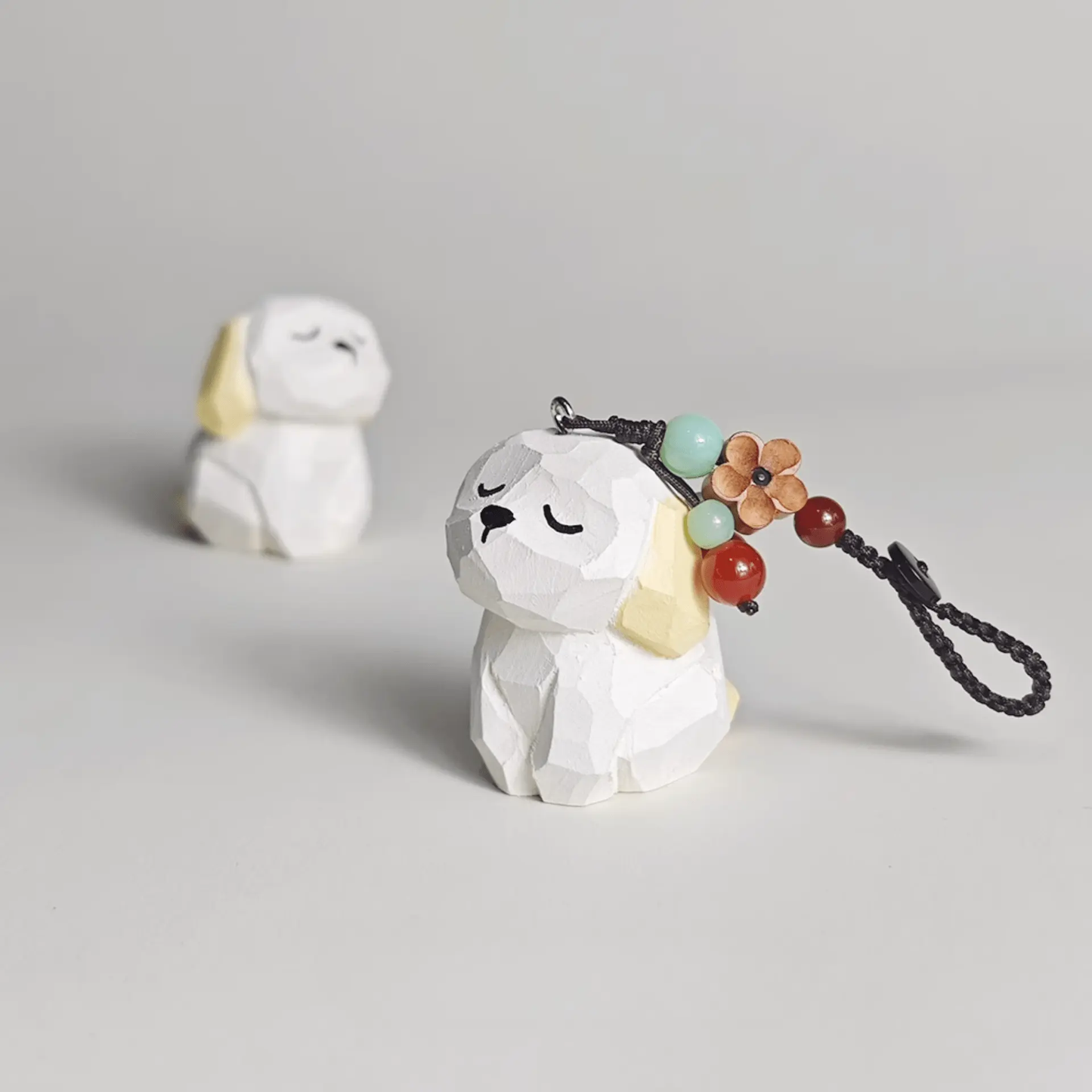 Milky Dog Keychain - REVEALME