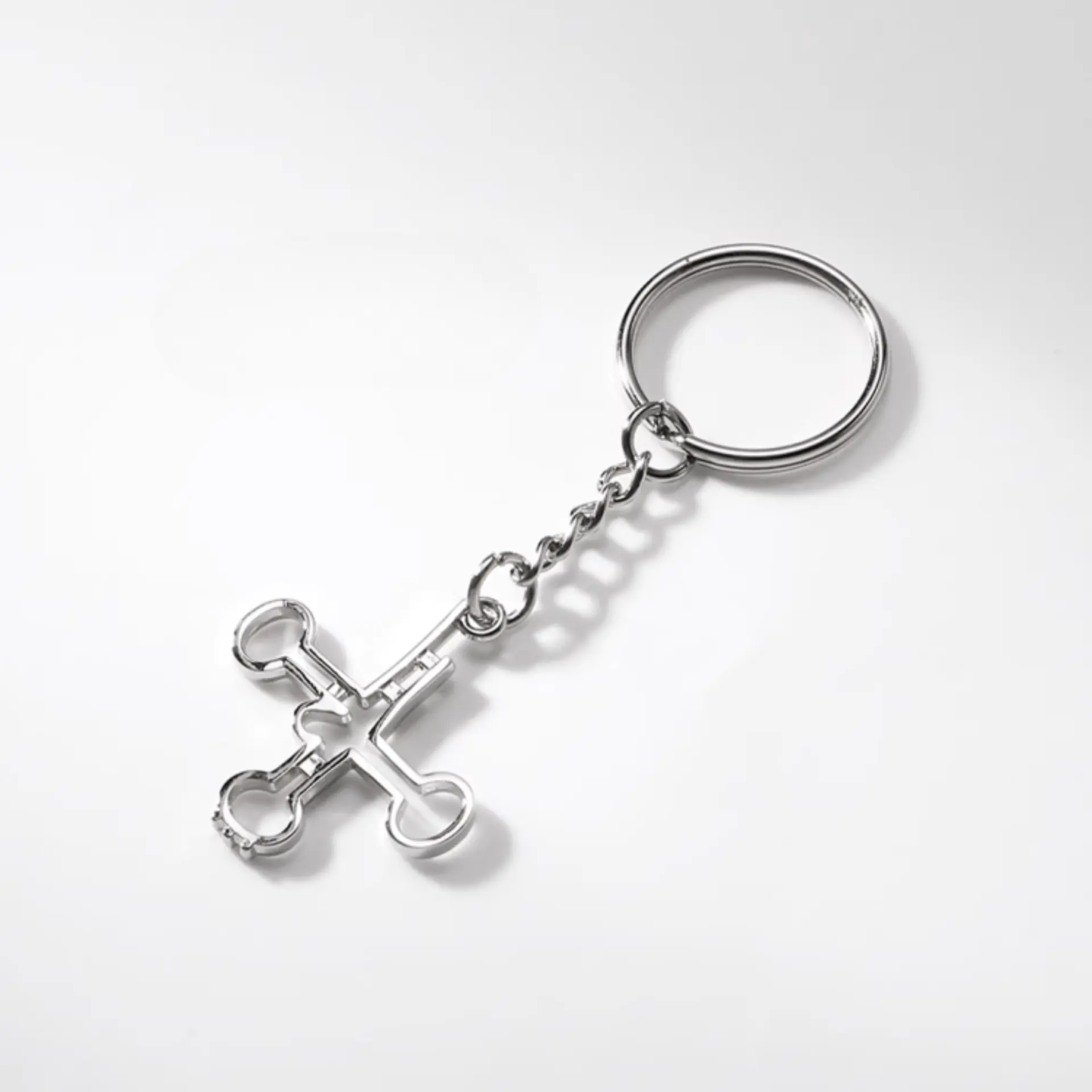 RNA Metal Keychain: Science Lover's Conversation Starter