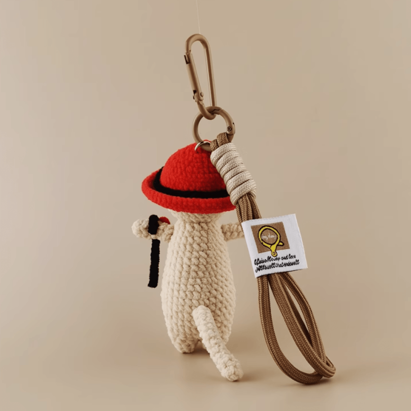 Handmade Gentleman Cat Plush Doll - Elevate Your Collection.
