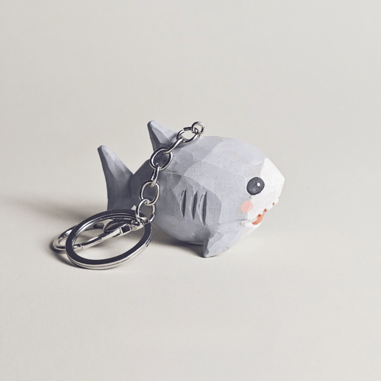 Shark Wooden keychain - REVEALME