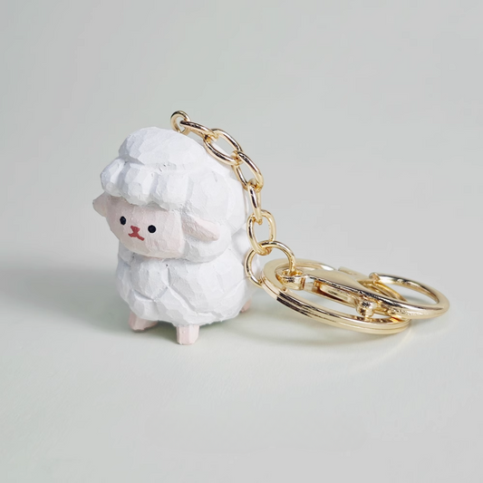 Sheep keychain