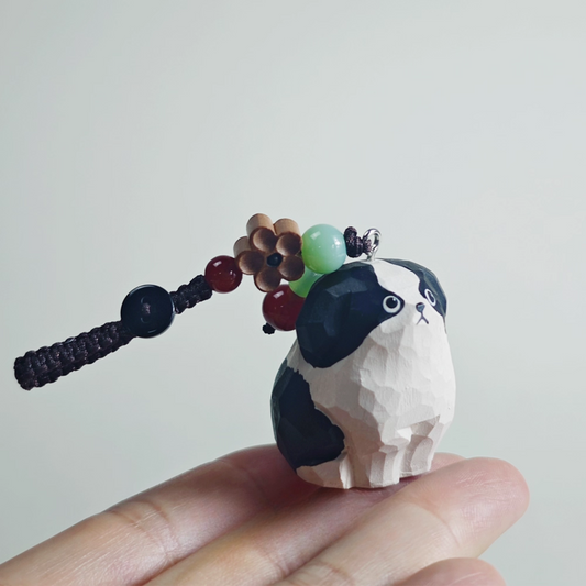 Border Collie Keychain