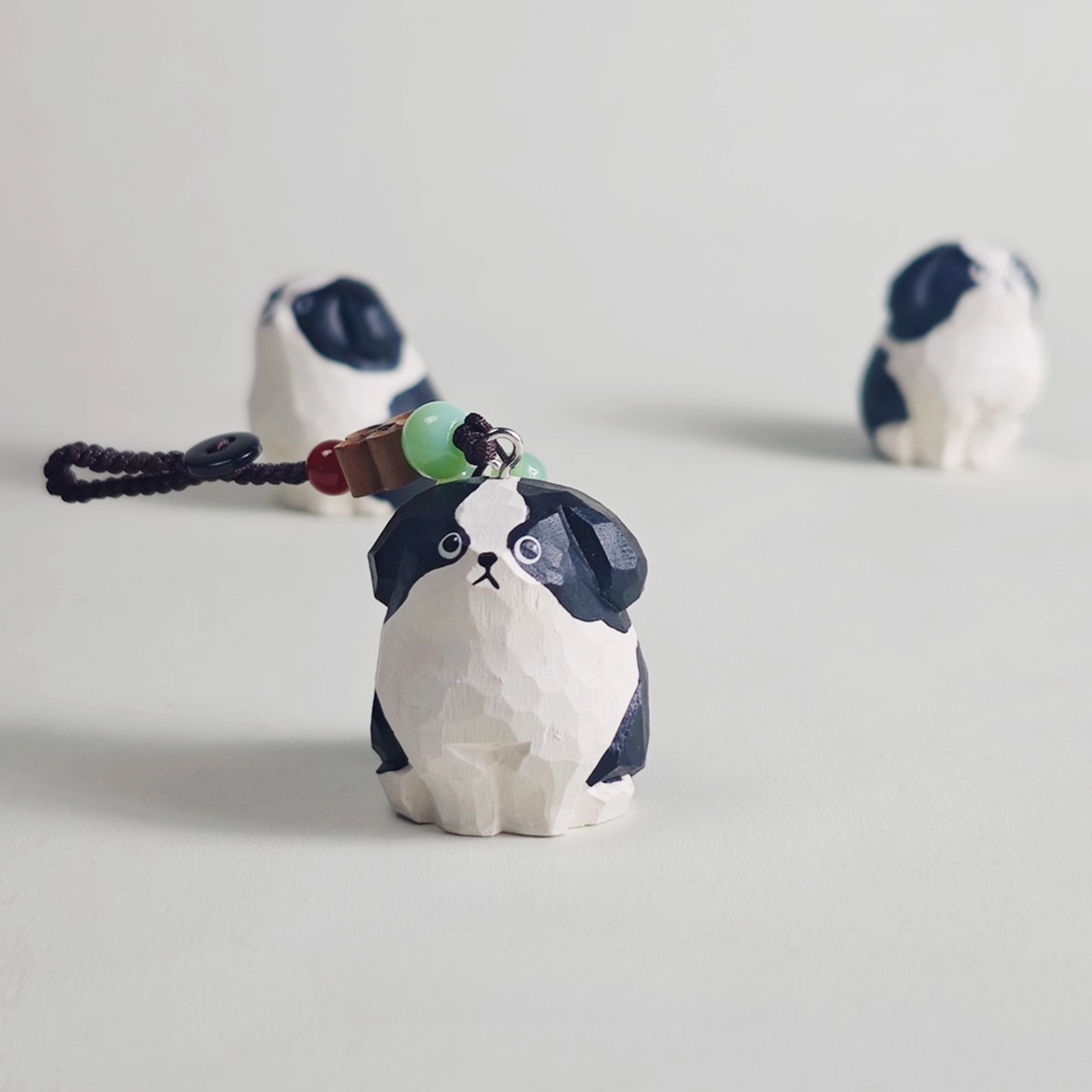Border Collie Keychain