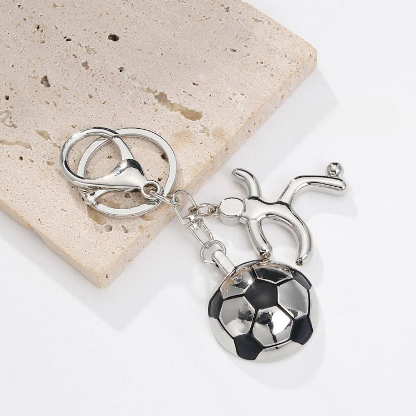 Kicker Soccer Keychain