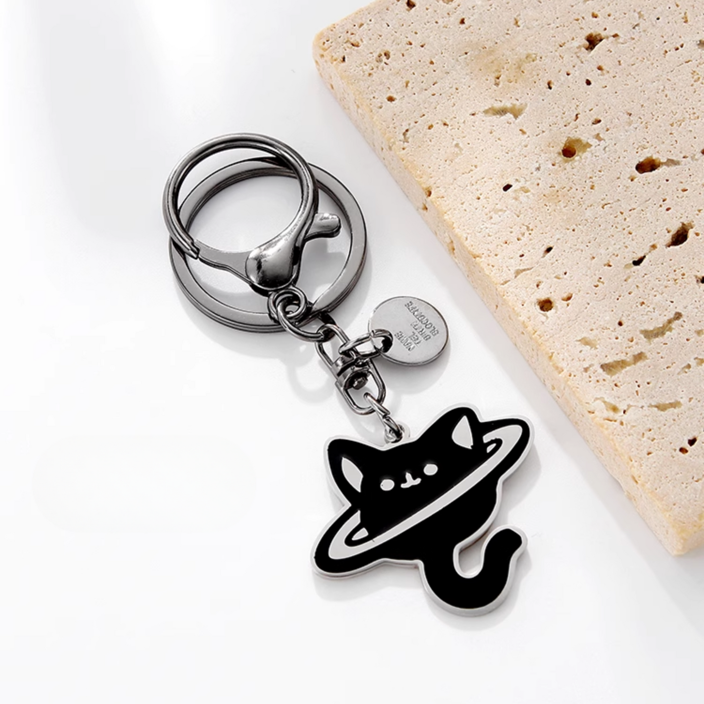 Planet Cat Keychain