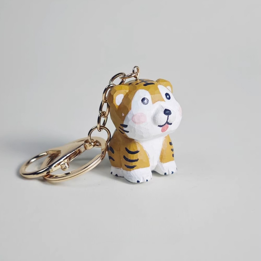 Tiger keychain
