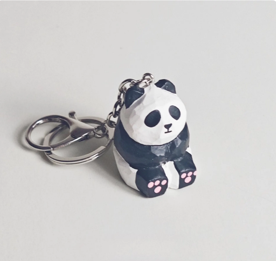Panda keychain