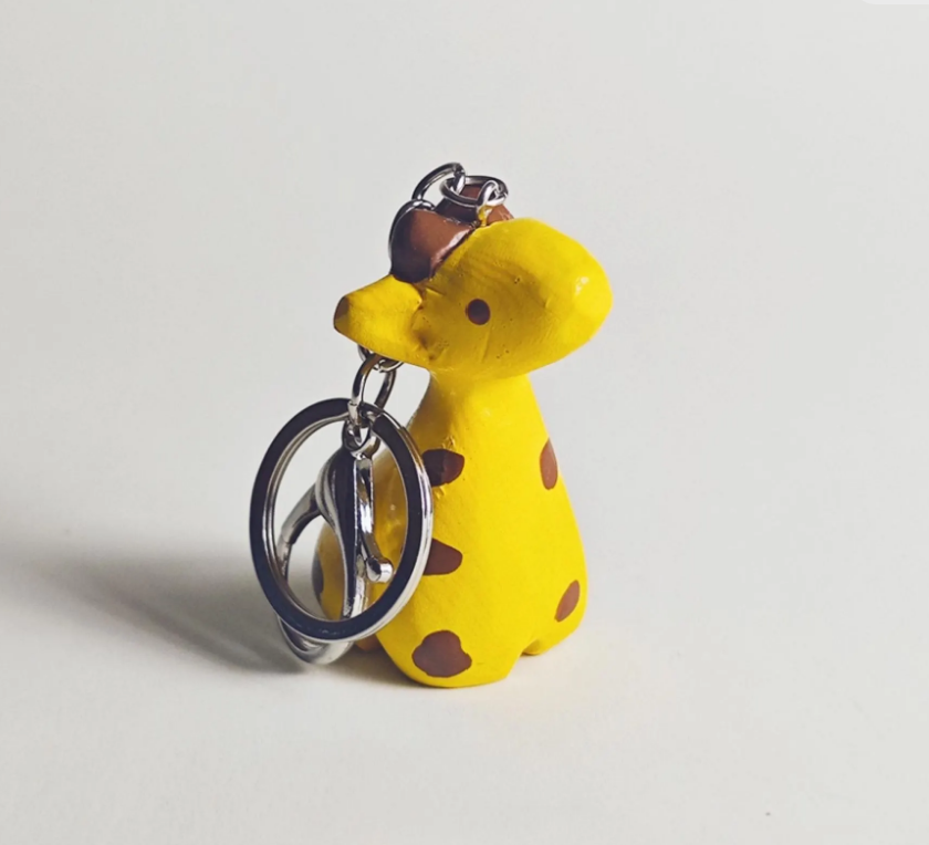 Giraffe Keychain