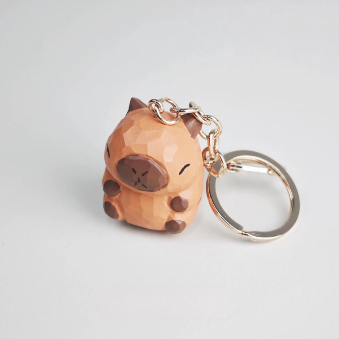 Capybara keychain