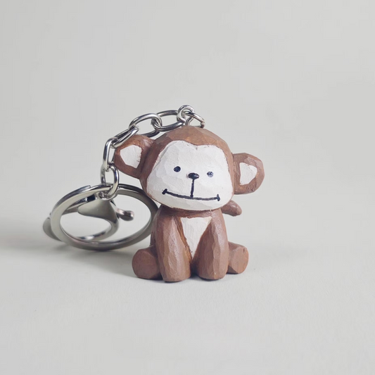 Monkey keychain