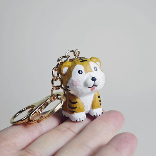 Tiger keychain