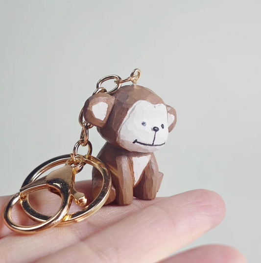 Monkey keychain