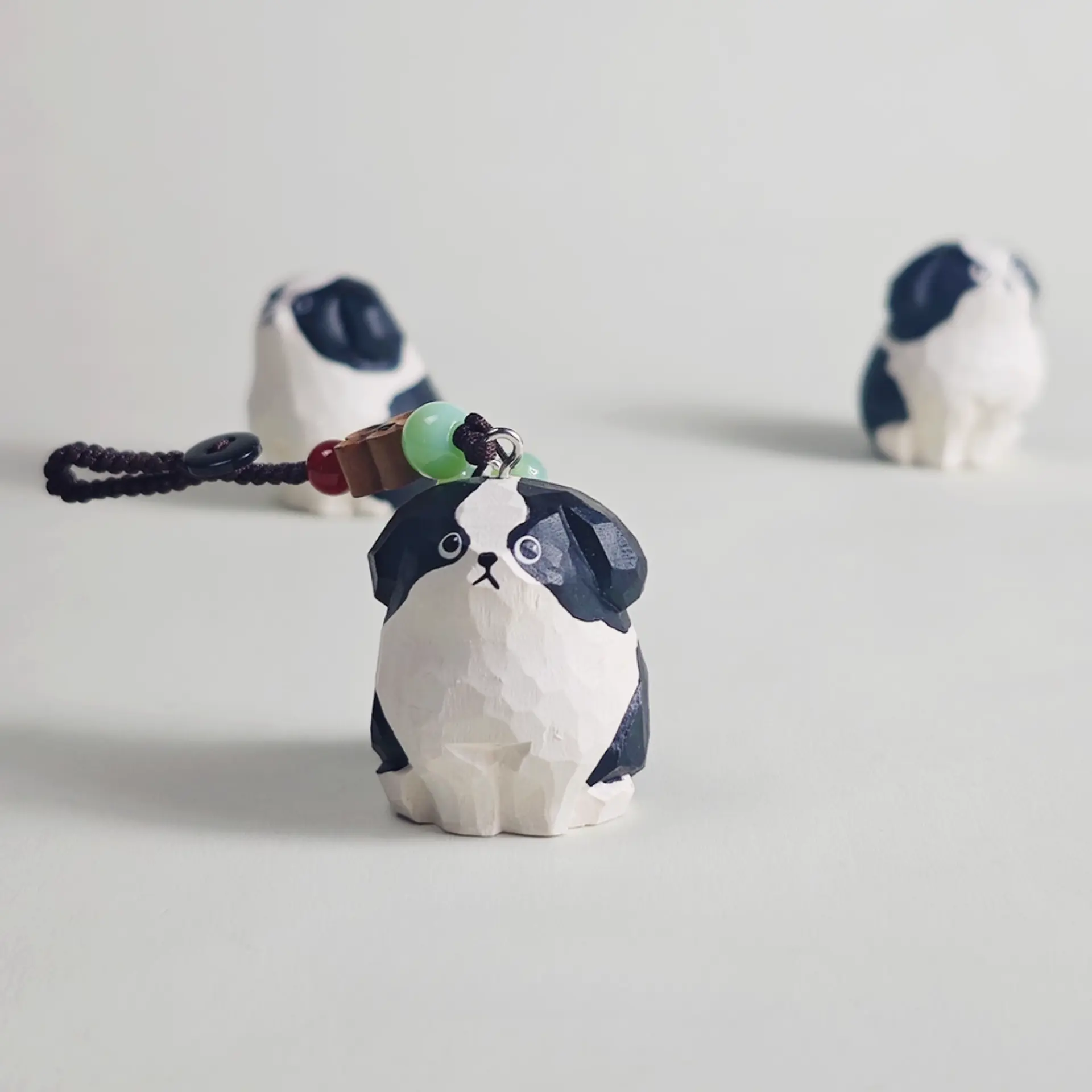 Border Collie Keychain - REVEALME