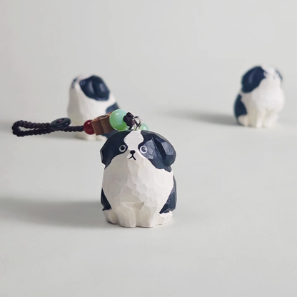 Border Collie Keychain - REVEALME