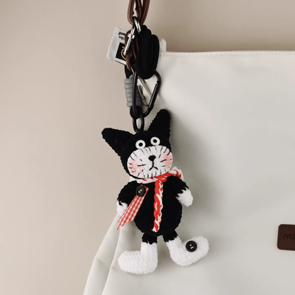 Silly Cat Plush Doll: The purr-fect addition to your collection!