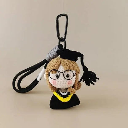 Handmade Graduates Plush Doll: Perfect Celebration Gift for Achievements