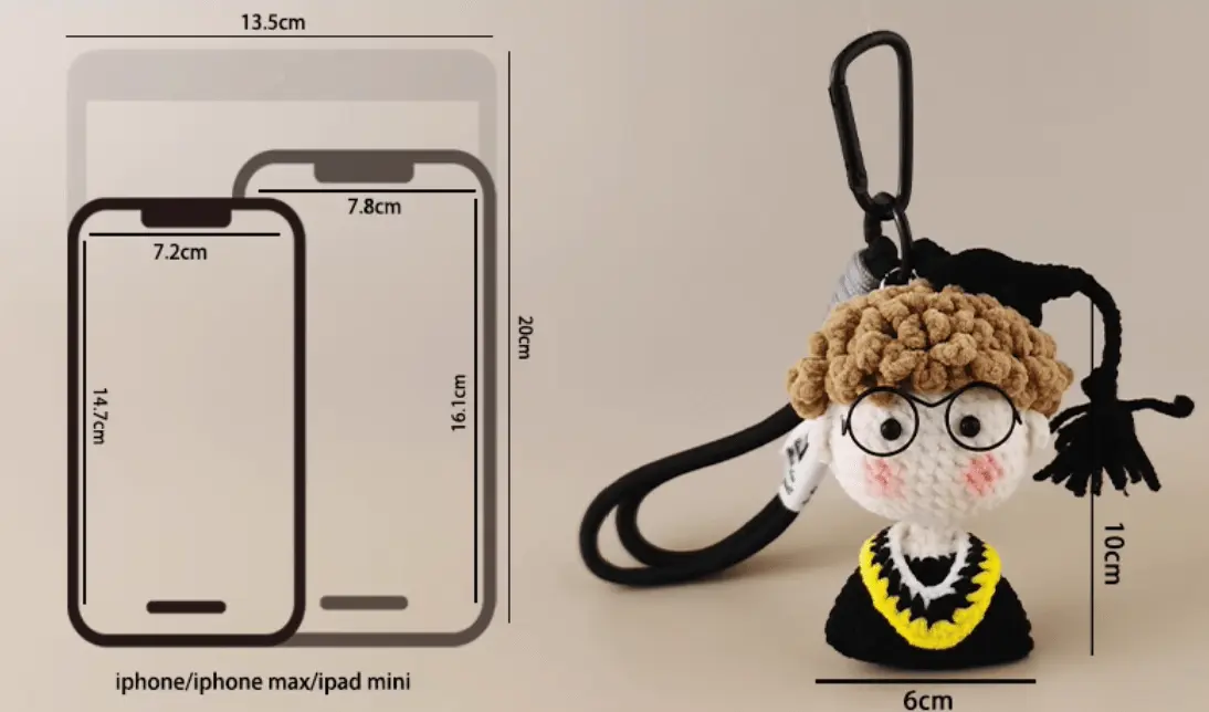 Handmade Graduates Plush Doll: Perfect Celebration Gift for Achievements