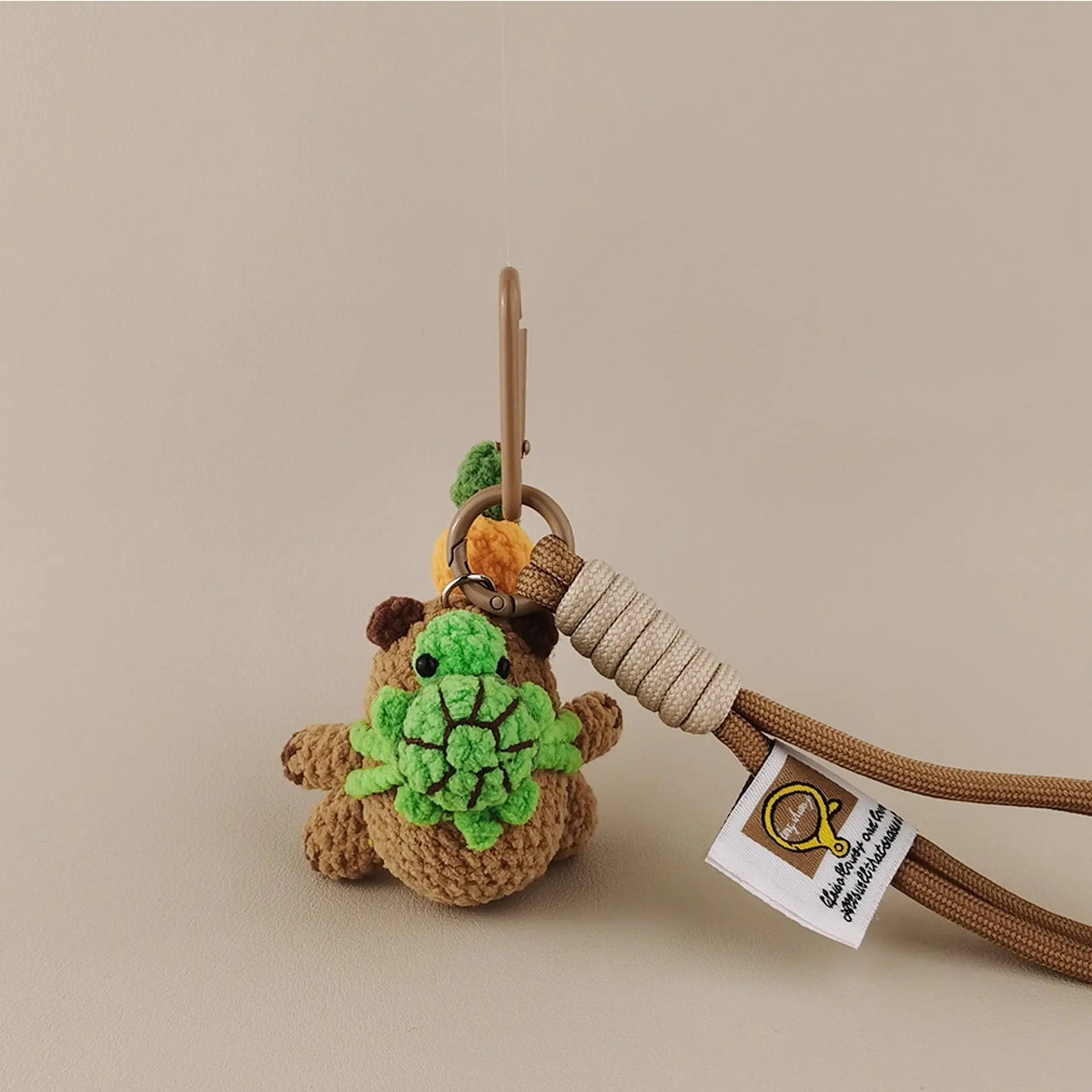 Handmade Bib Capybara Plush Doll: Uniquely Quirky Companion