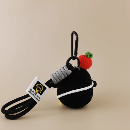 Handmade Bib Penguin Plush Doll - Your Playful Companion for Cuddles!