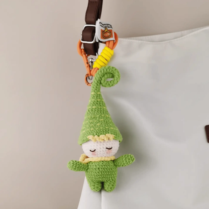 Handmade Elf Boy Plush Doll: Whimsical Companion for Dreamers!