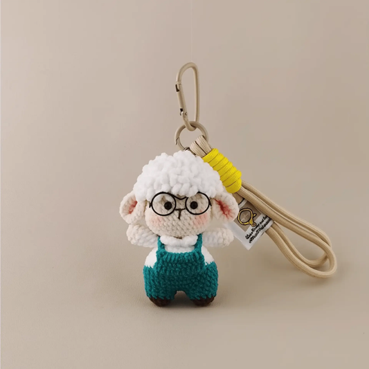 Handmade Mother Lamp Plush Doll: Warmth & Comfort Companion