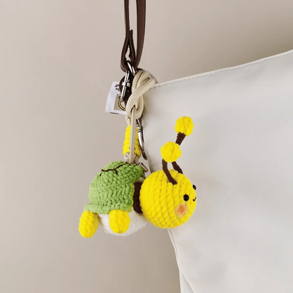 Handmade Turtle Bee Plush Doll: Inspire Joy & Wonder!
