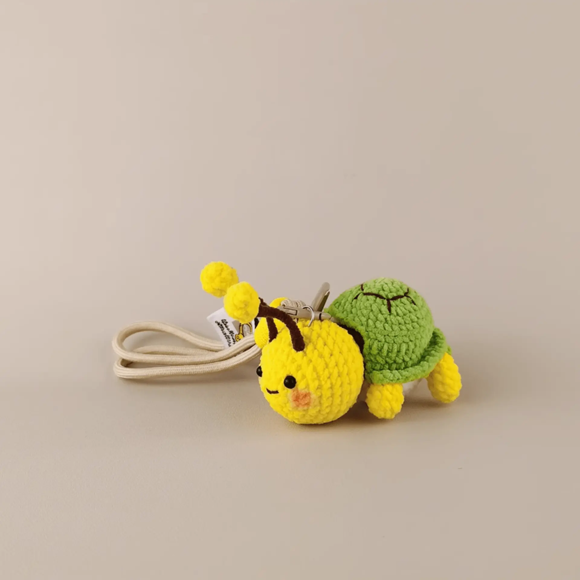 Handmade Turtle Bee Plush Doll: Inspire Joy & Wonder!