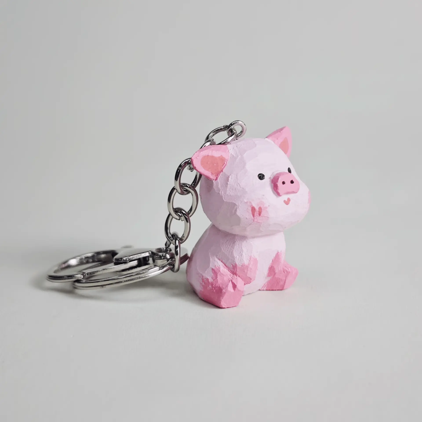 Pig keychain