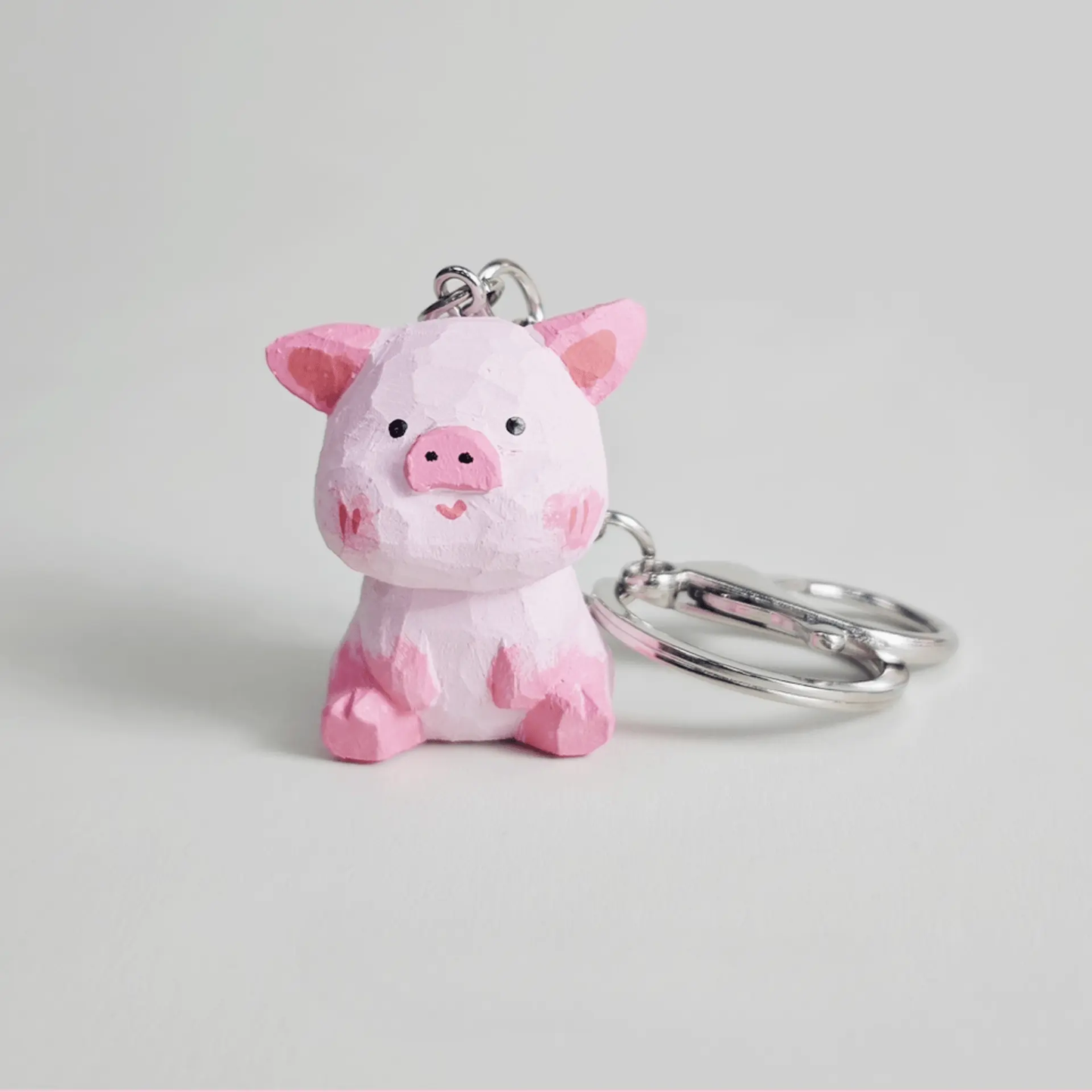 Pig keychain