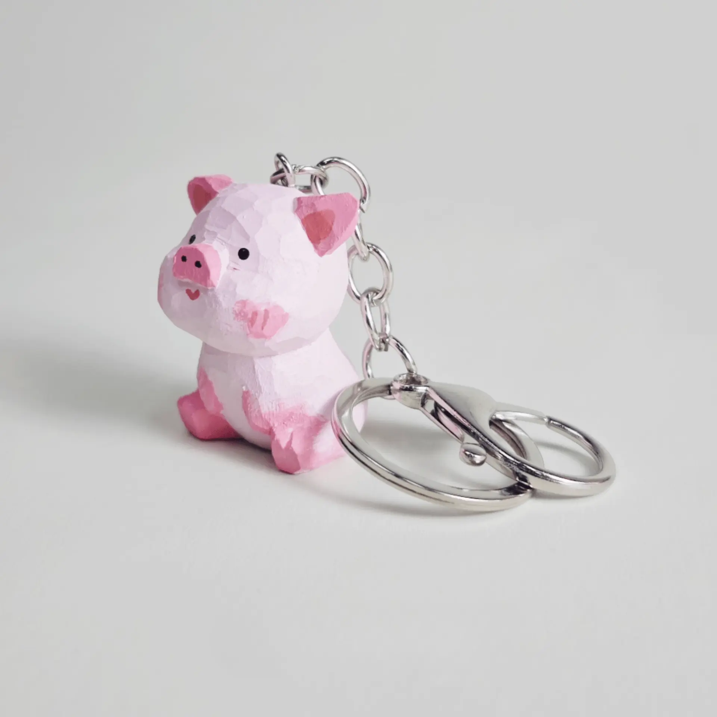 Pig keychain
