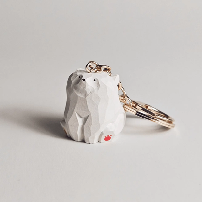 Polar Bear Keychain - REVEALME