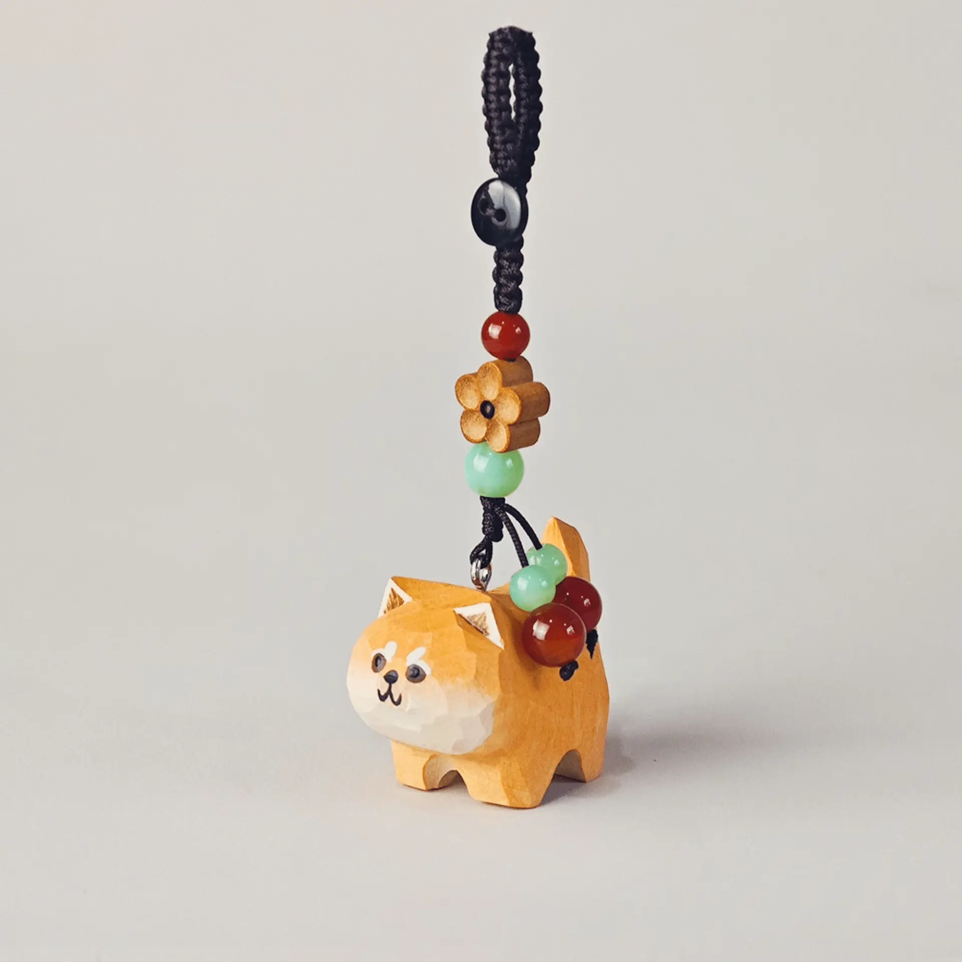 Wooden Puppy Keychain: Eco-Friendly Pet Companion for Your Keys