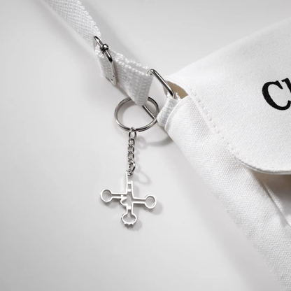 RNA Metal Keychain: Science Lover's Conversation Starter