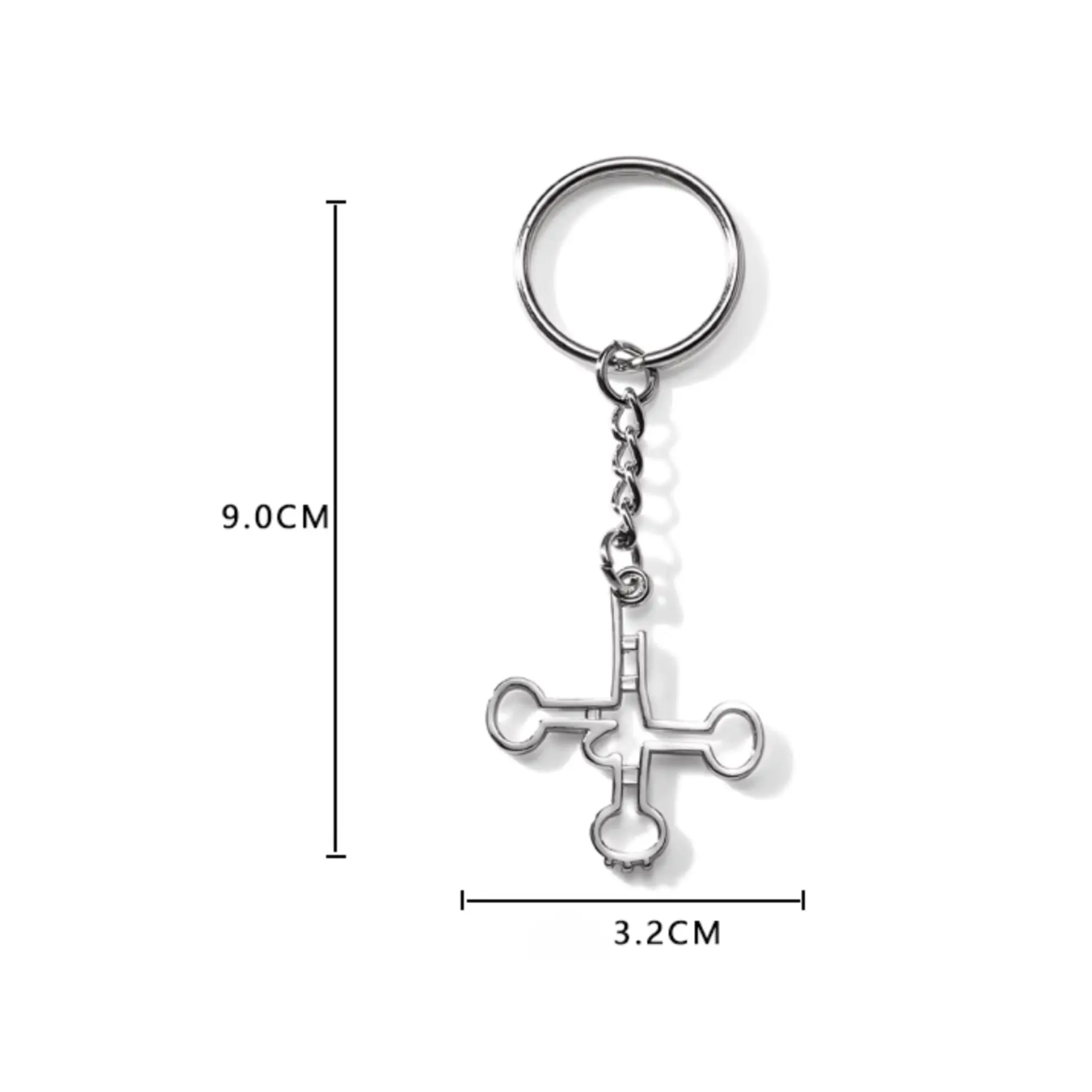 RNA Metal Keychain: Science Lover's Conversation Starter