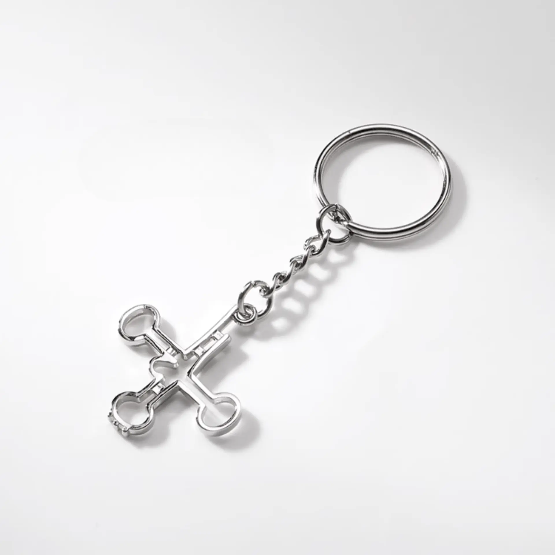 RNA Metal Keychain: Science Lover's Conversation Starter