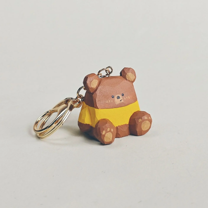 Rice ball bear keychain - REVEALME