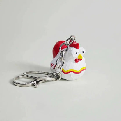 Rooster keychain - REVEALME