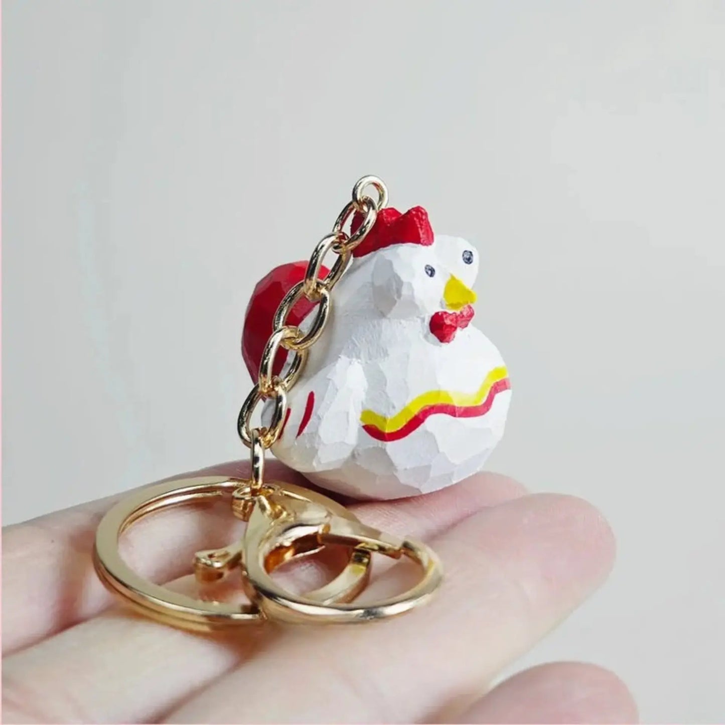 Rooster keychain - REVEALME