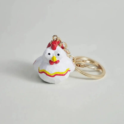 Rooster keychain - REVEALME