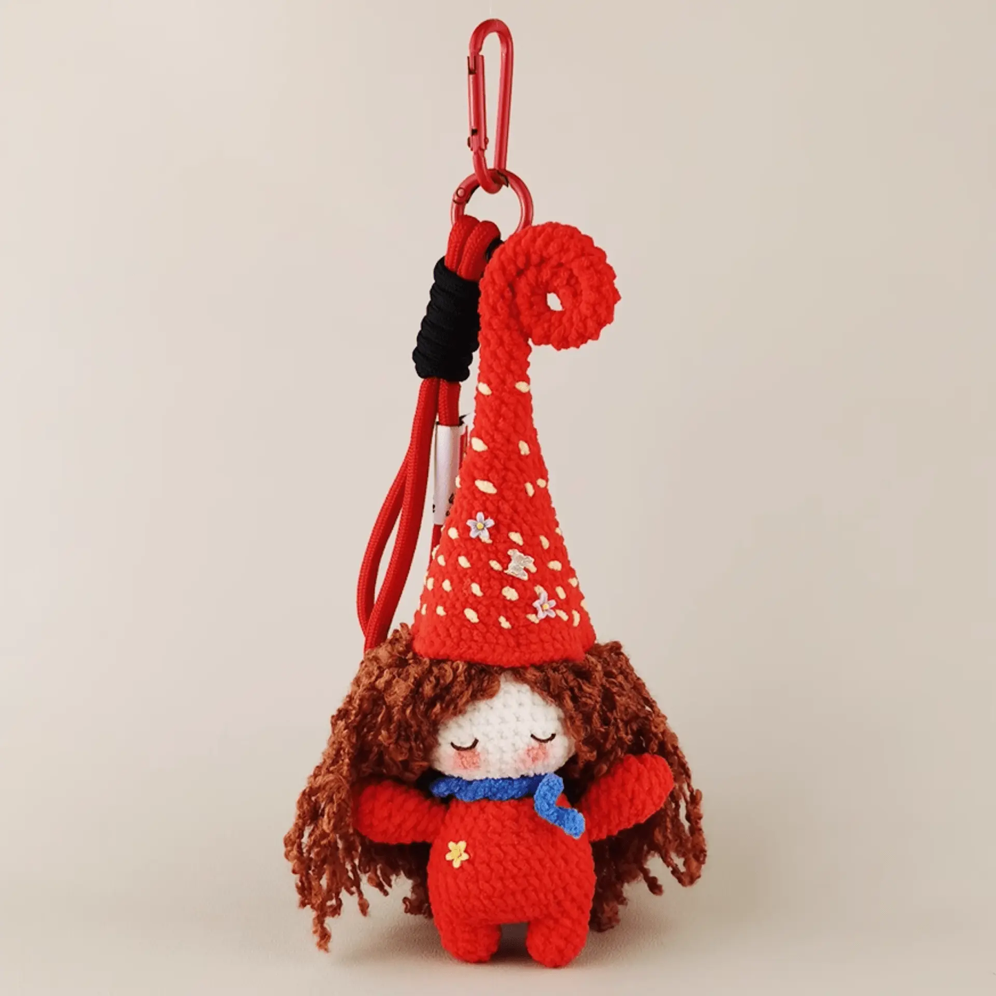 Handmade Witch Plush Doll: Magical Collection Companion